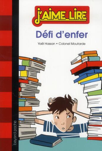 Couverture du livre « Défi d'enfer » de Yael Hassan et Colonel Moutarde aux éditions Bayard Jeunesse