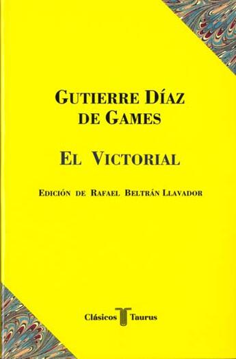 Couverture du livre « El victorial » de Diaz De Games G. aux éditions Ophrys