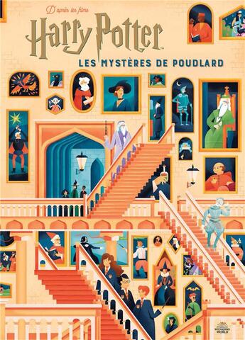 Couverture du livre « Harry Potter : les mystères de Poudlard ; le guide illustré » de Jody Revenson et Studio Muti aux éditions Gallimard-jeunesse