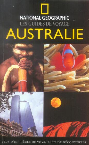 Couverture du livre « Australie (1re édition) » de  aux éditions National Geographic