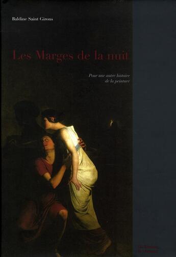 Couverture du livre « Les marges de la nuit, pour une autre histoire de la peinture » de Saint-Girons/Baldine aux éditions Amateur