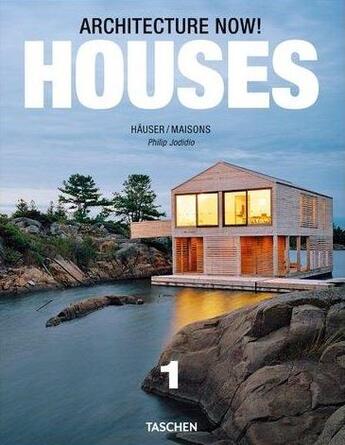 Couverture du livre « Houses t.1 ; architecture now ! » de Philip Jodidio aux éditions Taschen