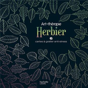 Couverture du livre « Cartes a gratter herbier » de Rubini Stephanie aux éditions Hachette Heroes