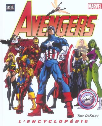 Couverture du livre « Avengers : l'encyclopédie » de Tom Defalco aux éditions Semic