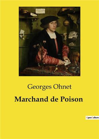 Couverture du livre « Marchand de Poison » de Georges Ohnet aux éditions Culturea