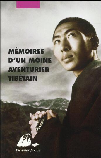 Couverture du livre « Mémoires d'un moine aventurier tibétain » de Hugh Richardson aux éditions Picquier