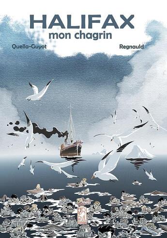 Couverture du livre « Halifax, mon chagrin » de Didier Quella-Guyot et Pascal Regnauld aux éditions Feles