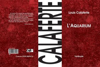 Couverture du livre « L'aquarium » de Louis Calaferte aux éditions Tarabuste
