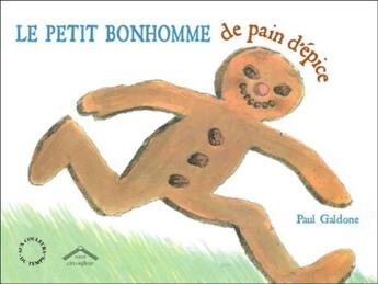 Couverture du livre « Le bonhomme de pain d'épice » de Paul Galdone aux éditions Circonflexe
