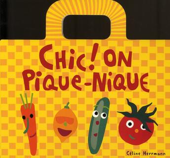 Couverture du livre « Chic ! on pique-nique » de Celine Herrmann aux éditions Ecole Des Loisirs