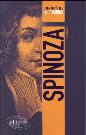 Couverture du livre « Spinoza » de Eric Delassus aux éditions Ellipses