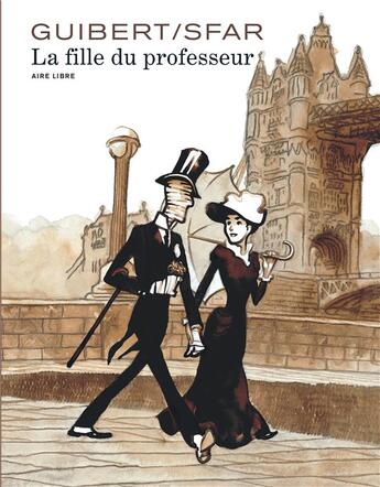 Couverture du livre « La fille du professeur » de Joann Sfar et Emmanuel Guibert aux éditions Dupuis