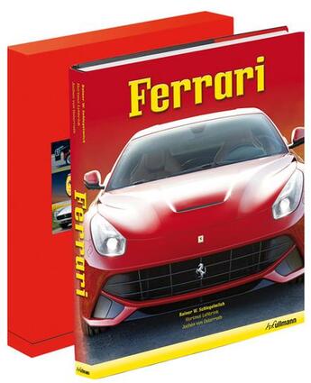 Couverture du livre « Ferrari ; l'édition anniversaire ; coffret » de Rainer W. Schlegelmilch et Hartmut Lehbrink et Jochen Von Osterroth aux éditions Ullmann