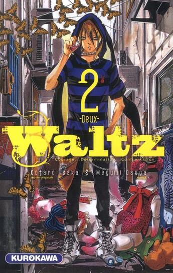 Couverture du livre « Waltz ; courage, détermination, confrontation Tome 2 » de Kotaro Isaka et Megumi Osuga aux éditions Kurokawa