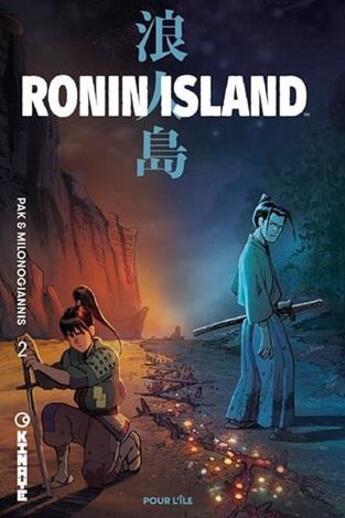 Couverture du livre « Ronin island T.2 ; pour l'île » de Greg Pak et Giannis Milonogiannis aux éditions Kinaye