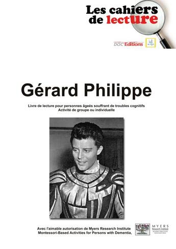 Couverture du livre « Gérard Philippe » de Joelle Decam aux éditions Doc.editions