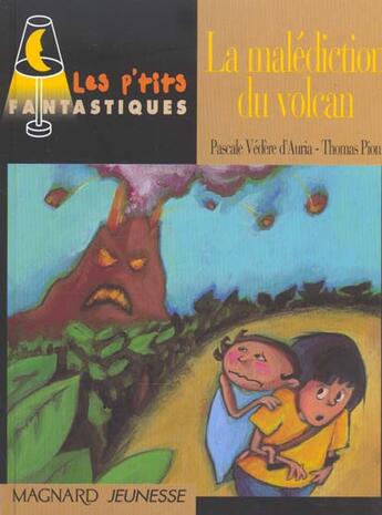 Couverture du livre « La Malediction Du Volcan » de  aux éditions Magnard