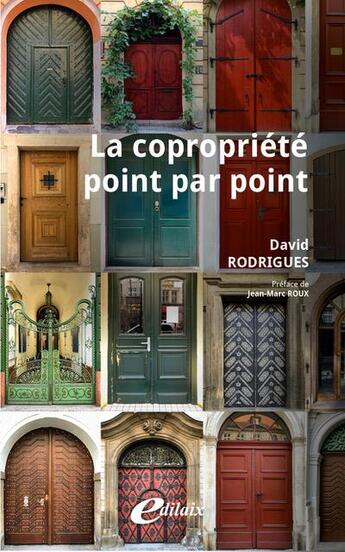 Couverture du livre « La copropriété point par point » de David Rodrigues aux éditions Edilaix