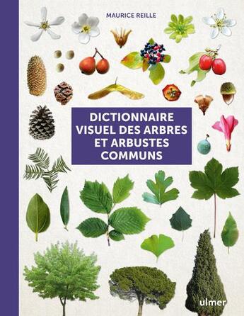 Couverture du livre « Dictionnaire visuel des arbres et arbustes communs » de Maurice Reille aux éditions Eugen Ulmer