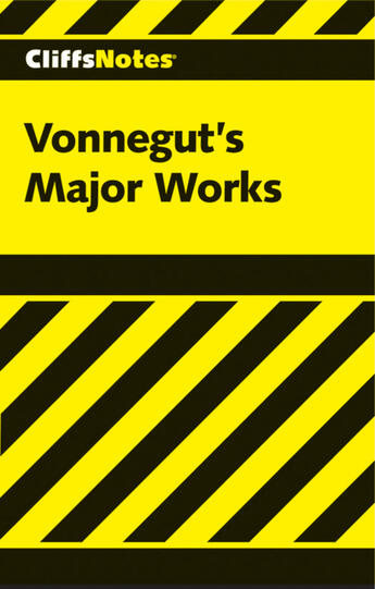 Couverture du livre « CliffsNotes on Vonnegut's Major Works » de Holland Thomas R aux éditions Houghton Mifflin Harcourt