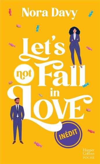 Couverture du livre « Let's (not) fall in love » de Nora Davy aux éditions Harpercollins