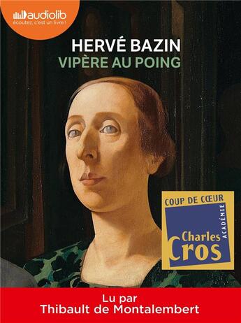 Couverture du livre « Vipere au poing - livre audio 1 cd mp3 » de Herve Bazin aux éditions Audiolib