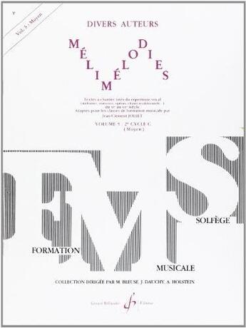Couverture du livre « Mélimelodies Tome 5 » de Jean-Clement Jollet aux éditions Gerard Billaudot