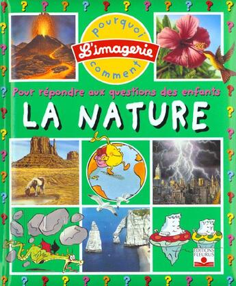 Couverture du livre « Nature » de Paroissien/Lequesne aux éditions Fleurus