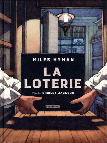 Couverture du livre « La loterie » de Miles Hyman et Shirley Jackson aux éditions Casterman