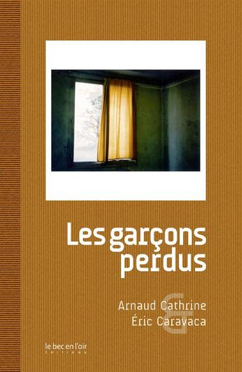 Couverture du livre « Les garçons perdus » de Arnaud Cathrine et Eric Caravaca aux éditions Le Bec En L'air
