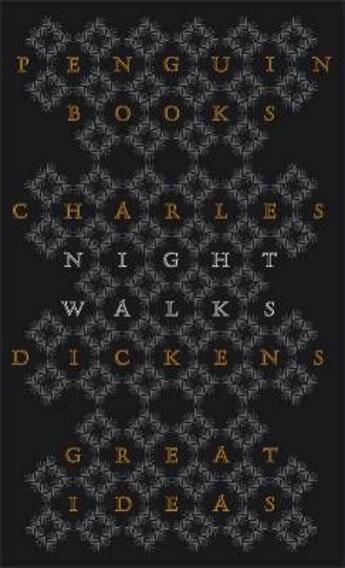 Couverture du livre « Night walks » de Charles Dickens aux éditions Adult Pbs