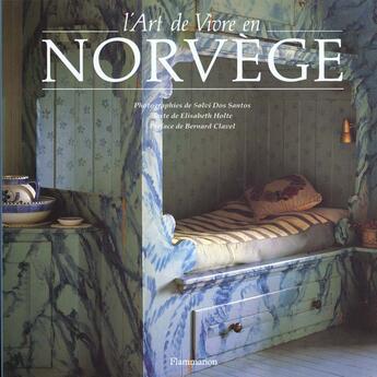 Couverture du livre « L'art de vivre en norvege » de Solvi Dos Santos aux éditions Flammarion