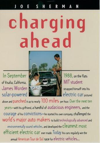 Couverture du livre « Charging Ahead » de Sherman Joe aux éditions Oxford University Press Usa