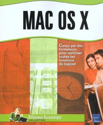 Couverture du livre « Mac os x » de Claudine Garcin aux éditions Eni