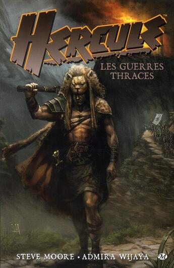 Couverture du livre « Hercule ; les guerres thraces » de Steve Moore et Admira Wijaya aux éditions Hicomics