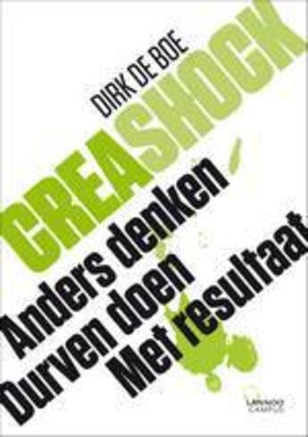 Couverture du livre « Creashock » de Dirk De Boe aux éditions Uitgeverij Lannoo