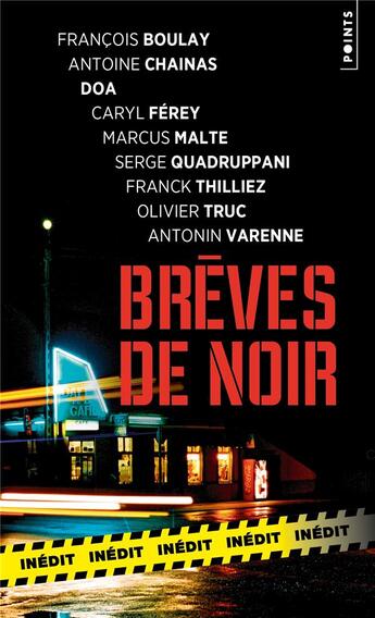 Couverture du livre « Brèves de noir » de Doa et Francois Boulay et Antoine Chainas aux éditions Points