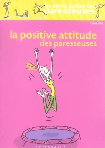Couverture du livre « La Positive Attitude Des Paresseuses » de Toja-O aux éditions Marabout