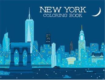 Couverture du livre « New york coloring book » de Heo aux éditions Ammo