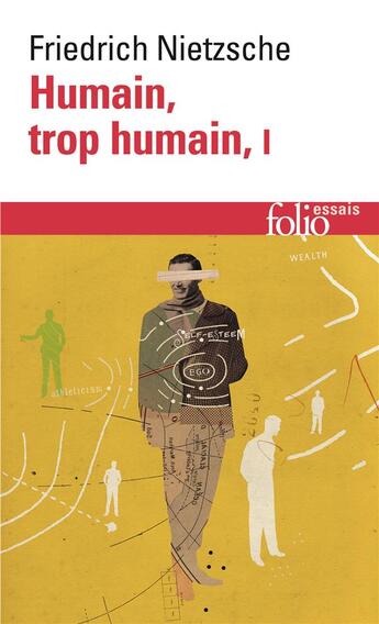 Couverture du livre « Humain, trop humain t.1 ; un livre pour esprits libres » de Friedrich Nietzsche aux éditions Folio