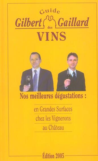 Couverture du livre « Guide Des Vins » de Gaillard et Gilbert aux éditions Gilbert Et Gaillard