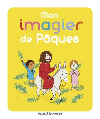 Couverture du livre « Mon imagier de Pâques » de Charlotte Roederer aux éditions Bayard Soleil