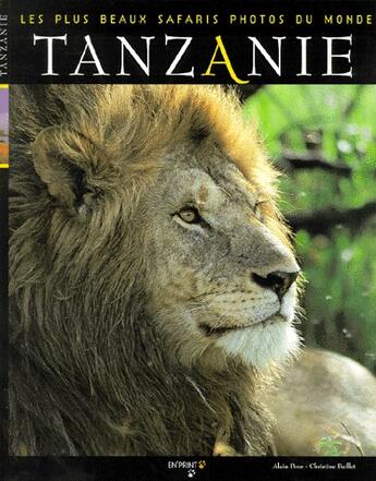 Couverture du livre « Tanzanie » de Alain Pons et Christine Baillet aux éditions En'print