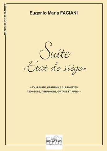 Couverture du livre « Suite » de Fagiani Eugenio-Mari aux éditions Delatour