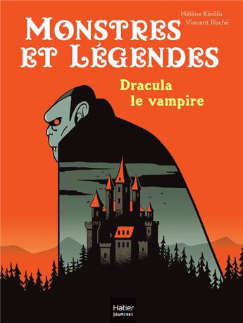 Couverture du livre « Monstres et légendes Tome 1 : Dracula le vampire » de Helene Kerillis et Vincent Roche aux éditions Hatier
