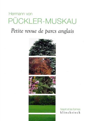 Couverture du livre « Petite revue des parcs anglais » de Herman Von Puckler-Muskau aux éditions Klincksieck