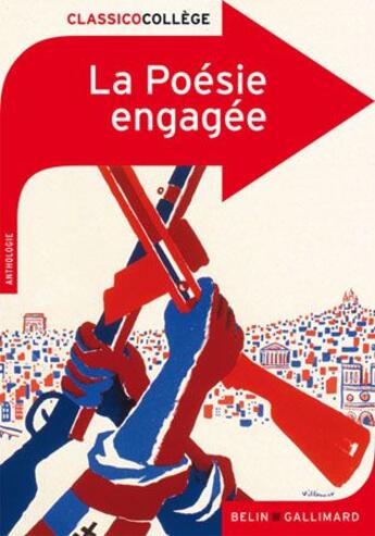 Couverture du livre « La poésie engagée » de Gaelle Le Guern Camara aux éditions Belin Education