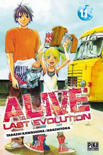 Couverture du livre « Alive, last evolution Tome 11 » de Adachitoka/Kawashima aux éditions Pika