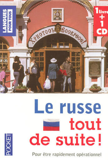 Couverture du livre « Coffret le russe tout de suite -1 livre + 1 cd- » de Vaisser/Meurgues aux éditions Langues Pour Tous