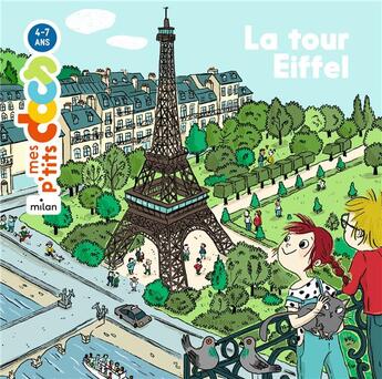 Couverture du livre « La tour Eiffel » de Stephanie Ledu et Eglantine Ceulemans aux éditions Milan